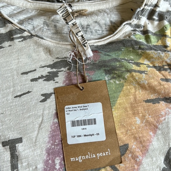 MAGNOLIA PEARL Cotton Jersey What does your heart say - Picture 5 of 12